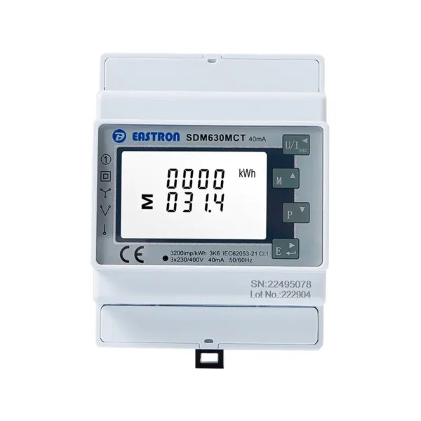 Eastron SDM630-MCT Trifaz Akıllı Sayaç (CT\'li)