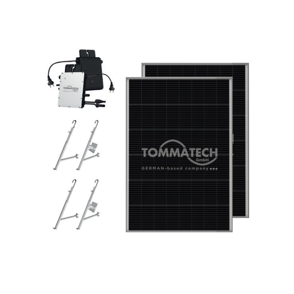 TommaTech 300We 2x240Wp Mikro İnverter Balkon Seti - Ürün görseli