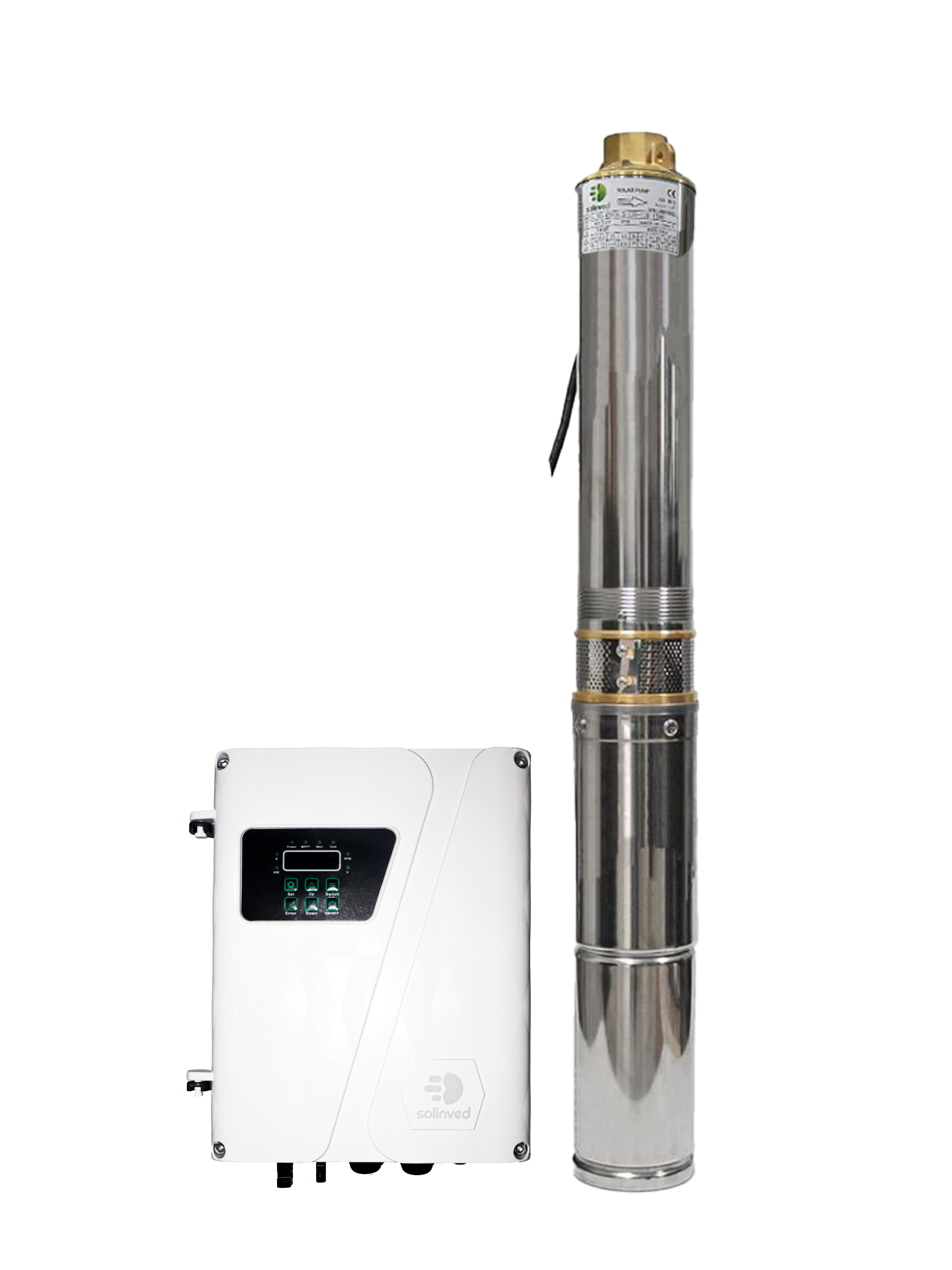 AC-DC Pompa 4 İnç 4000 Watt 22 Ton HMAX: 98 mt Outlet: 2 - Ürün görseli